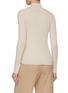Back View - Click To Enlarge - PESERICO - Mock Neck Lurex Knit Top