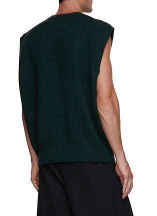 Back View - Click To Enlarge - THE FRANKIE SHOP - Owen Knit Vest