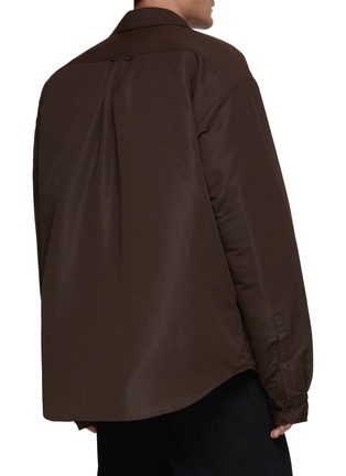 Back View - Click To Enlarge - THE FRANKIE SHOP - Dean Padded Shirt Jacket