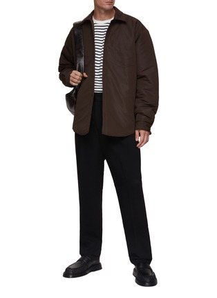 Figure View - Click To Enlarge - THE FRANKIE SHOP - Dean Padded Shirt Jacket