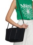 Figure View - Click To Enlarge - STATE OF ESCAPE - Petite Escape Neoprene Tote Bag