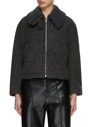 Main View - Click To Enlarge - WE-AR 4 - The Cropped Aviator Jacket