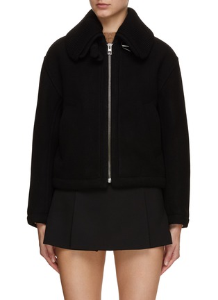 Main View - Click To Enlarge - WE-AR 4 - The Cropped Aviator II Jacket