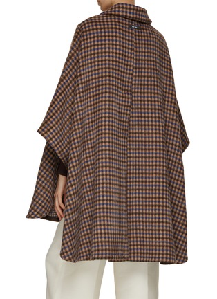 Back View - Click To Enlarge - WE-AR 4 - The High Grove Chequered Poncho