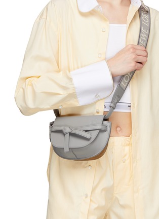 Figure View - Click To Enlarge - LOEWE - Mini Gate Dual Leather Bag
