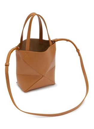 Detail View - Click To Enlarge - LOEWE - Mini Puzzle Fold Leather Tote Bag
