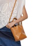 Front View - Click To Enlarge - LOEWE - Mini Puzzle Fold Leather Tote Bag