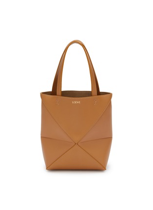 Main View - Click To Enlarge - LOEWE - Mini Puzzle Fold Leather Tote Bag