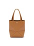 Main View - Click To Enlarge - LOEWE - Mini Puzzle Fold Leather Tote Bag