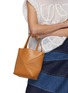 Figure View - Click To Enlarge - LOEWE - Mini Puzzle Fold Leather Tote Bag