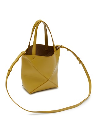 Detail View - Click To Enlarge - LOEWE - Mini Puzzle Fold Leather Tote Bag