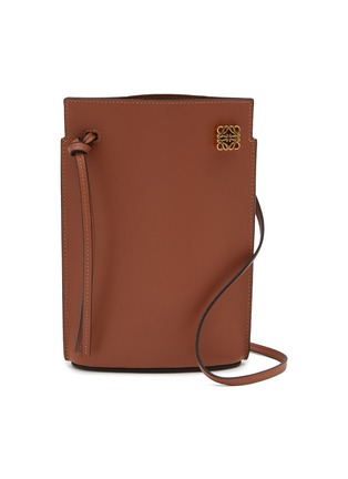 Main View - Click To Enlarge - LOEWE - Dice Leather Pocket Bag