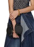 Figure View - Click To Enlarge - LOEWE - Bracelet Pleated Leather Pouch Bag