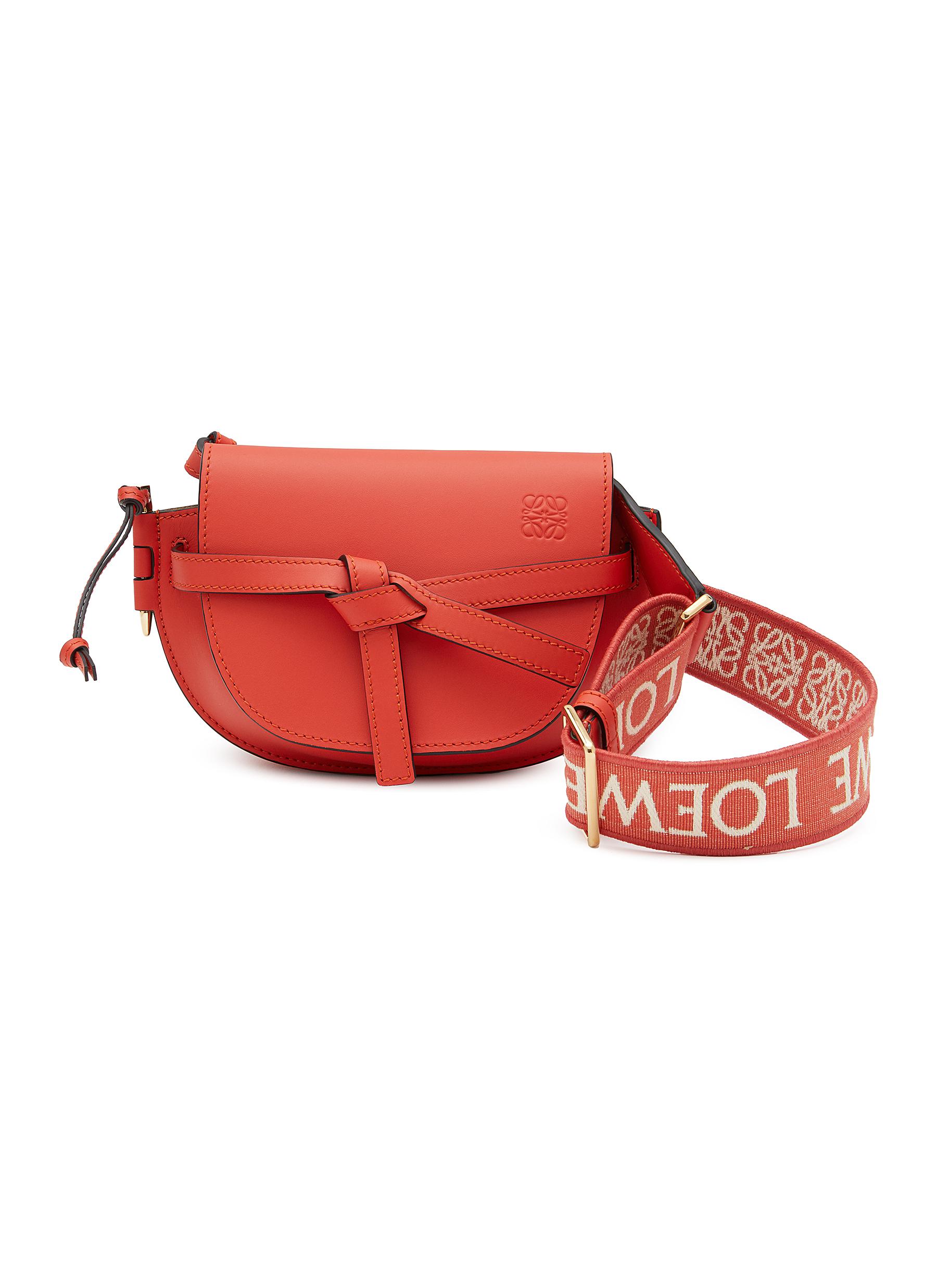 Loewe mini new arrivals gate red