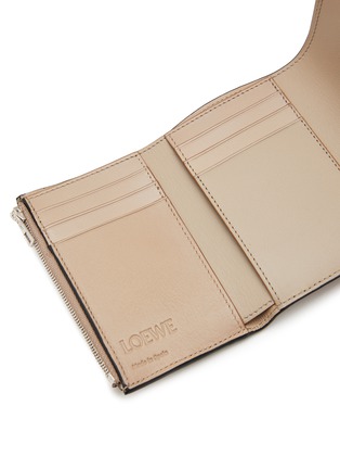 Detail View - Click To Enlarge - LOEWE - Small Anagram Grained Leather Wallet