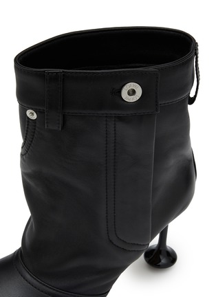  - LOEWE - Toy Panta 90 Leather Ankle Boots