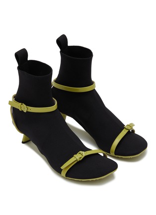 Detail View - Click To Enlarge - LOEWE - Petal 45 Kitten Heel Sock Boot