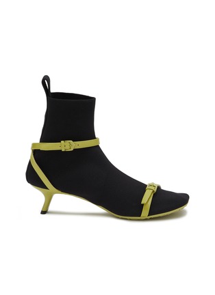 Main View - Click To Enlarge - LOEWE - Petal 45 Kitten Heel Sock Boot