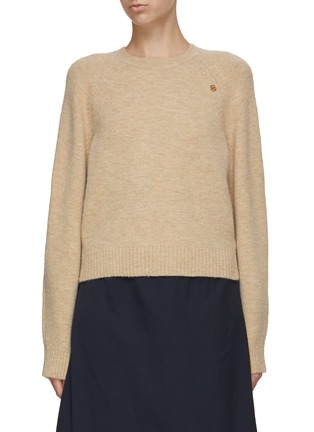 Main View - Click To Enlarge - RECTO - Round Neck Fluffy Knit Sweater
