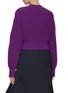 Back View - Click To Enlarge - RECTO - Chunky Knit Cropped Cardigan