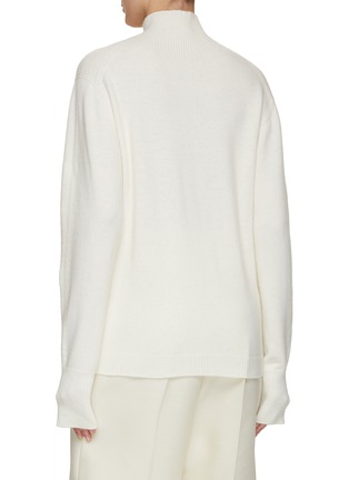 Back View - Click To Enlarge - LE17SEPTEMBRE - High Neck Cashmere Blend Sweater