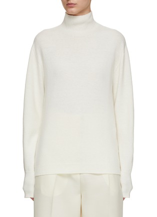 Main View - Click To Enlarge - LE17SEPTEMBRE - High Neck Cashmere Blend Sweater