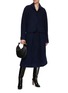 Figure View - Click To Enlarge - LE17SEPTEMBRE - Flared Bouclé Skirt