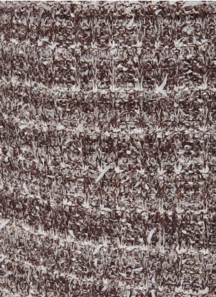  - BRUNO MANETTI - Wool Blend Tweed Mini Skirt