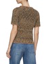 Back View - Click To Enlarge - BRUNO MANETTI - Short Sleeves Tweed Top