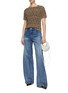 Figure View - Click To Enlarge - BRUNO MANETTI - Short Sleeves Tweed Top