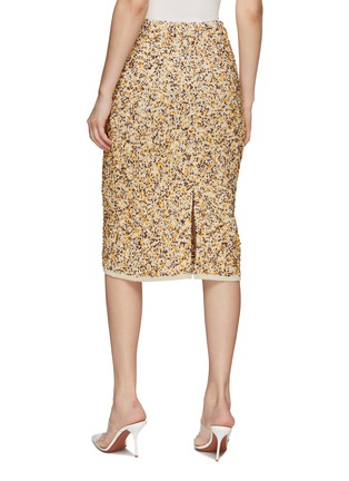 Back View - Click To Enlarge - BRUNO MANETTI - Tweed Pencil Skirt