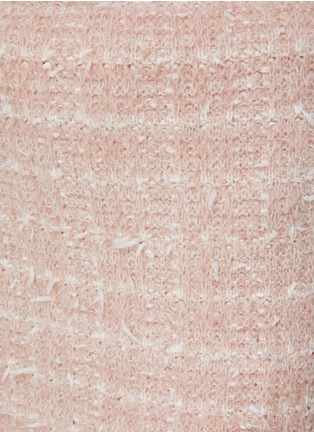  - BRUNO MANETTI - Wool Blend Tweed Mini Skirt