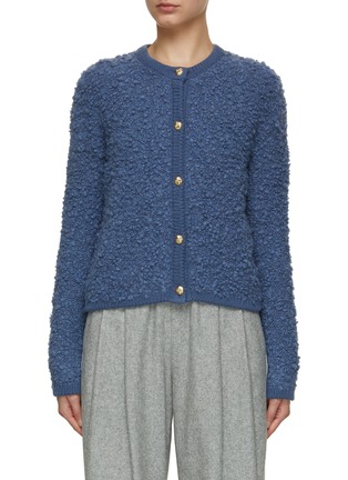Main View - Click To Enlarge - BRUNO MANETTI - Boucle Knit Cardigan