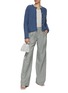 Figure View - Click To Enlarge - BRUNO MANETTI - Boucle Knit Cardigan