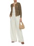 Figure View - Click To Enlarge - BRUNO MANETTI - Tweed Knit Cardigan