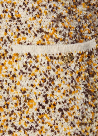  - BRUNO MANETTI - Crewneck Tweed Mini Dress