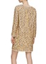 Back View - Click To Enlarge - BRUNO MANETTI - Crewneck Tweed Mini Dress