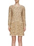 Main View - Click To Enlarge - BRUNO MANETTI - Crewneck Tweed Mini Dress