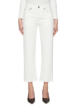 Main View - Click To Enlarge - THE ROW - Lesley Cropped Bootcut Jeans