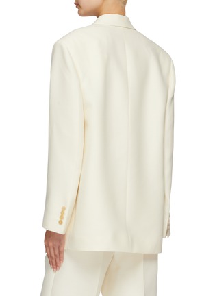 Back View - Click To Enlarge - THE ROW - Cosima Double Breasted Blazer