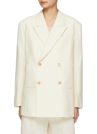 Main View - Click To Enlarge - THE ROW - Cosima Double Breasted Blazer