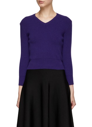 Main View - Click To Enlarge - THE ROW - Cael V-Neck Sweater