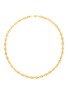 Main View - Click To Enlarge - LANE CRAWFORD VINTAGE ACCESSORIES - 14K Gold Plated Double Round Chain Necklace
