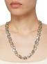 Figure View - Click To Enlarge - LANE CRAWFORD VINTAGE ACCESSORIES - Gold Tone Crystal Long Necklace