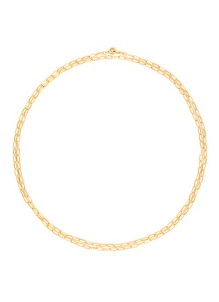 Main View - Click To Enlarge - LANE CRAWFORD VINTAGE ACCESSORIES - 14K Gold Plated Chain Necklace