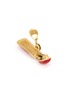 Detail View - Click To Enlarge - LANE CRAWFORD VINTAGE ACCESSORIES - Gold Tone Enamel Drop Earrings
