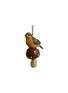 Main View - Click To Enlarge - SHISHI - Bird On Mushroom Ornament Set of 2 — Brown