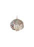 Main View - Click To Enlarge - SHISHI - Bead & Gem Embellished Glass Drop Ornament — Transparent