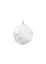 Main View - Click To Enlarge - SHISHI - Tinsel Bottom Clear Glass Ball Ornament