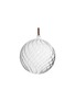 Main View - Click To Enlarge - SHISHI - Diagonal Lined Glass Ball Ornament